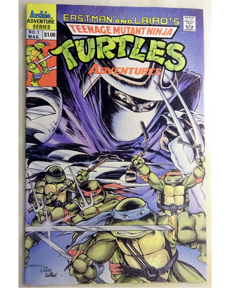 Adventures TMNT #1 1989