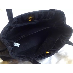 NICOLE MILLER New York light weight Mini Black evening Bag