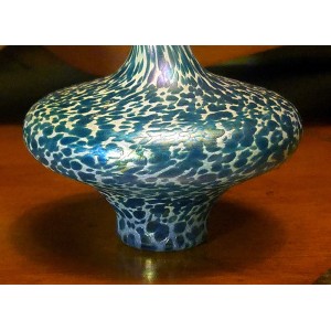 3 Art Glass Perfume Bottles