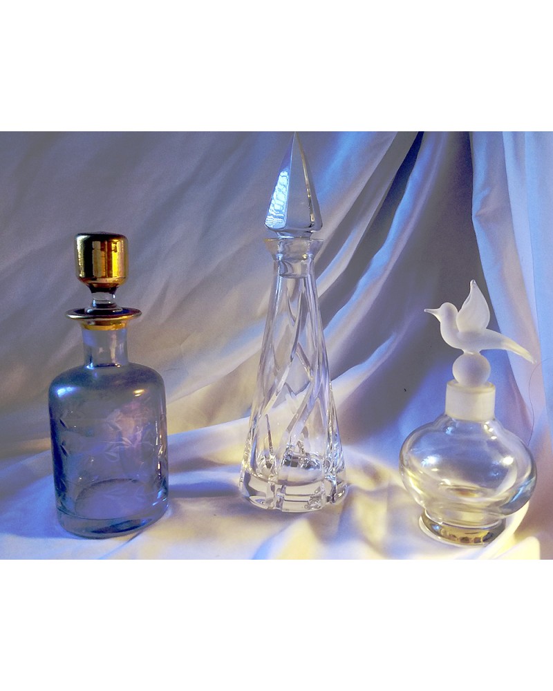 3 Perfume Bottles