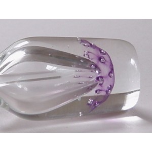 3 Art Glass Perfume Bottles