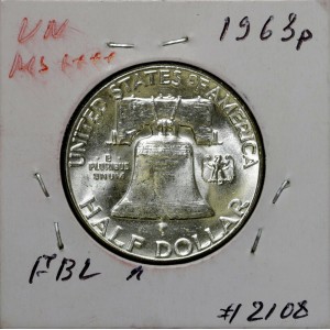 1963 P Half Dollar