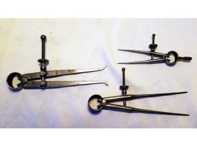 L.S. Starrett Compass Set