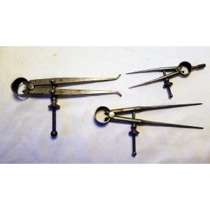 L.S. Starrett Compass Set